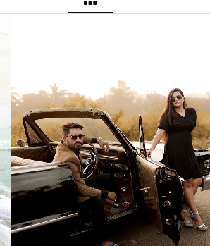 Editorial pre wedding portrait